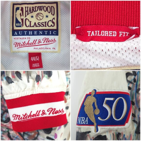 MITCHELL NESS HARDWOOD CLASSICS CHICAGO BULLS 1998-99 WARM-UP JACKET LARGE AS-IS - Picture 3 of 16